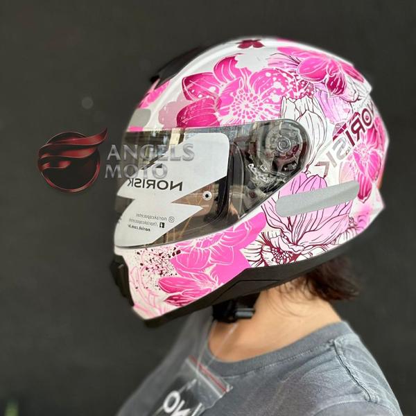 Imagem de Capacete Norisk FF802 Razor Bloom White Pink