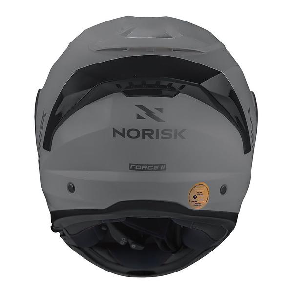 Imagem de Capacete Norisk Force 2 Monocolor Nardo Grey Brilhante Articulado Estamoteável Robocop