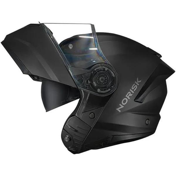 Imagem de Capacete Norisk Force Ii Monocolor Matte Black Escamoteavel