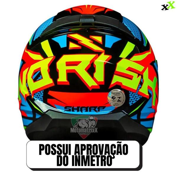 Imagem de Capacete Norisk masculino feminino moto Razor