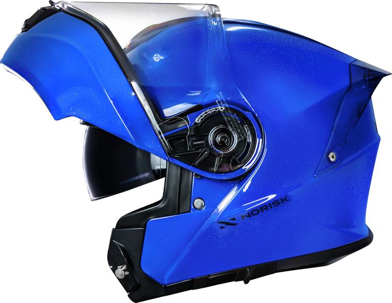 Imagem de Capacete norisk motion monocolor azul escamoteável