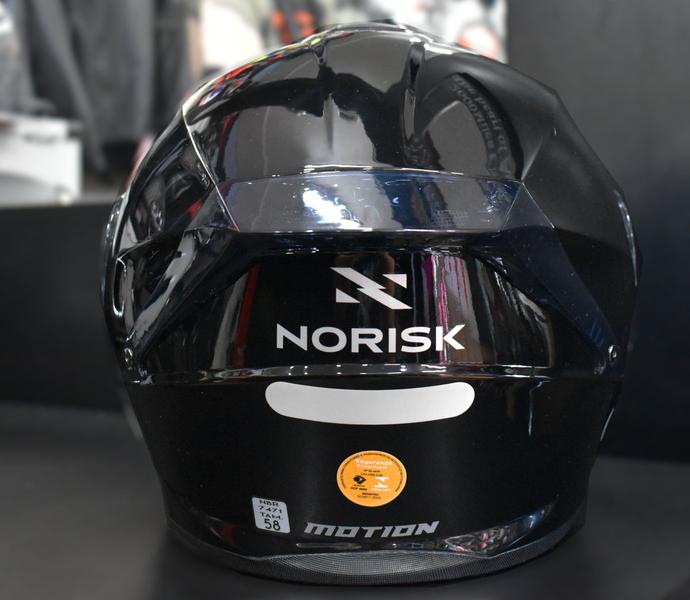 Imagem de Capacete Norisk Motion Monocolor Preto Brilho