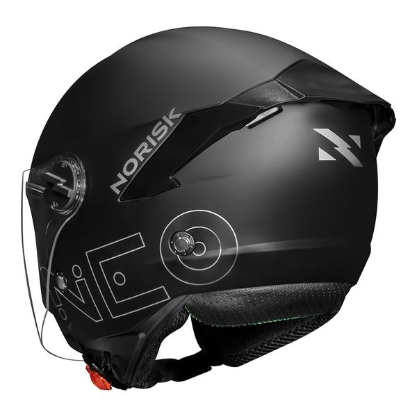 Imagem de Capacete norisk neo monocolor preto fosco