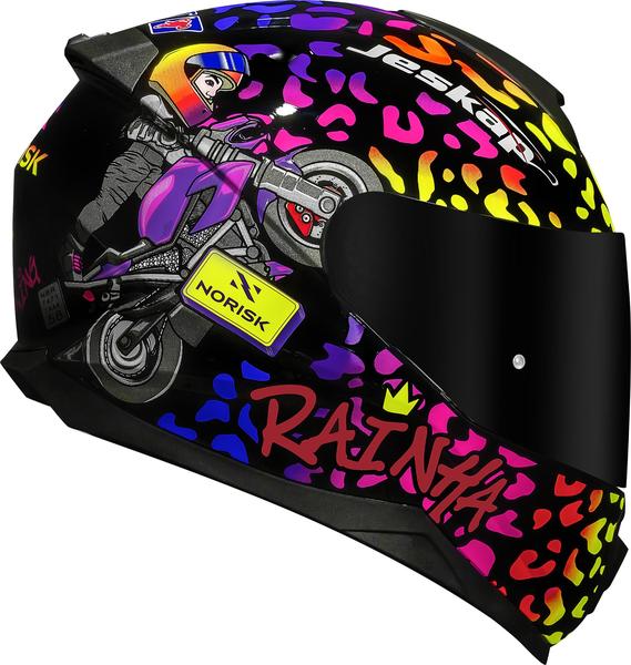 Imagem de Capacete norisk razor fanny wheeling replica