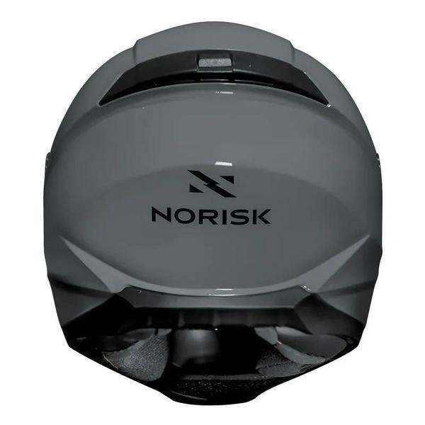 Imagem de Capacete Norisk Razor Monocolor Cinza Mais Viseira Camaleão