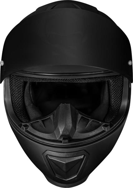 Imagem de Capacete Norisk Razor Preto Fosco com Viseira Fumê Masculino Feminino