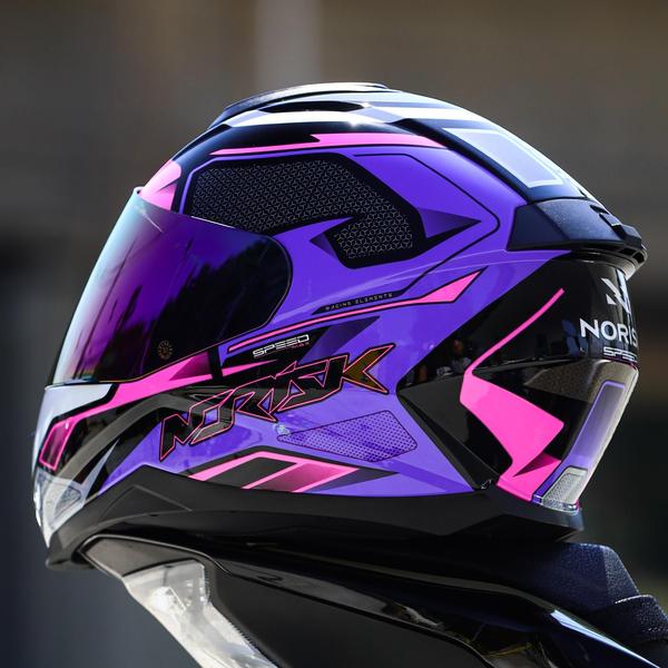 Imagem de Capacete Norisk Razor Speedmax Rosa Roxo