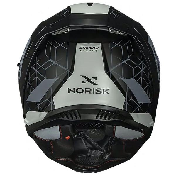 Imagem de Capacete Norisk Strada 2 Evoque Preto/Cinza Fosco