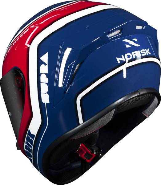 Imagem de Capacete Norisk Supra Ace Azul Vermelho