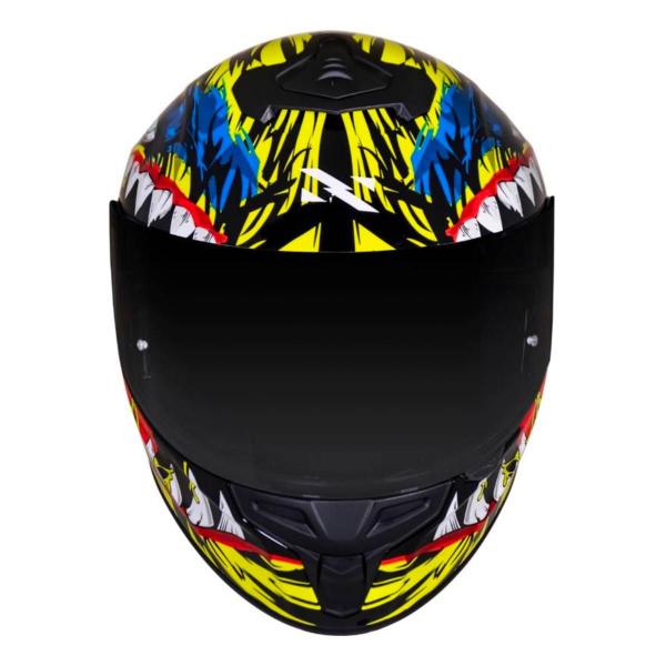 Imagem de Capacete Norisk Supra Hungry Yellow Blue