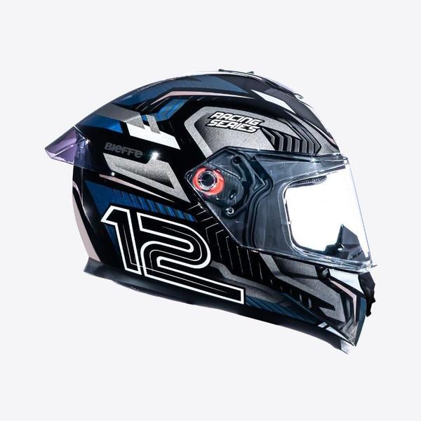 Imagem de Capacete O B12 Misano Moto GP Leve 1300g - Inmetro