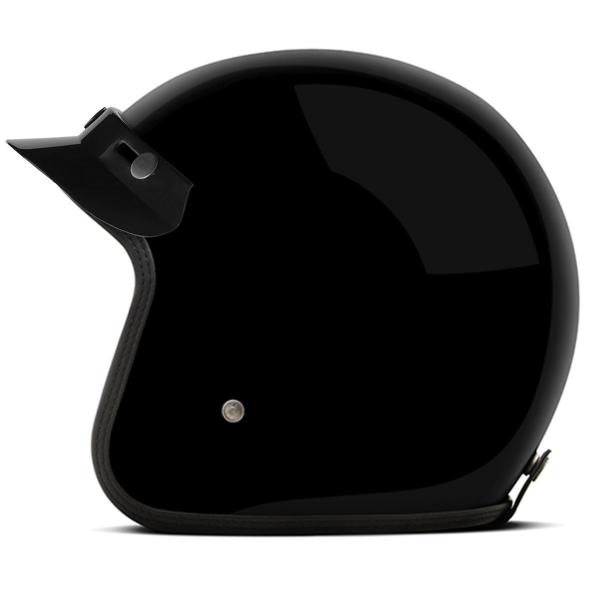 Imagem de Capacete Old School Café Racer Custom Solid Especial Unissex Chopper Vintage Retrô 56 58 60 Etceter