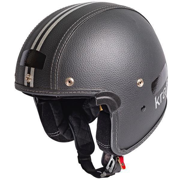 Imagem de Capacete Old School Kraft Revestido Preto - Tam.M58