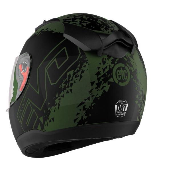 Imagem de Capacete Para Moto Fechado Integral Feminino Masculino Esportivo Original Jett Evo Com Narigueira