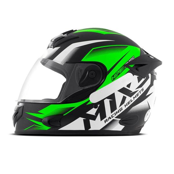 Imagem de Capacete Para Moto Fechado Pro Tork Mixs Mx2 Fokker Storm Fosco Masculino Feminino Esportivo