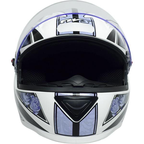 Imagem de Capacete Para Moto Fw3 Gt Femme Branco Lilas Tamanho 60