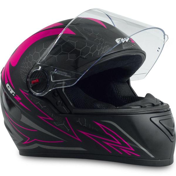 Imagem de Capacete Para Moto Fw3 Gt2 Rosa Tamanho 56