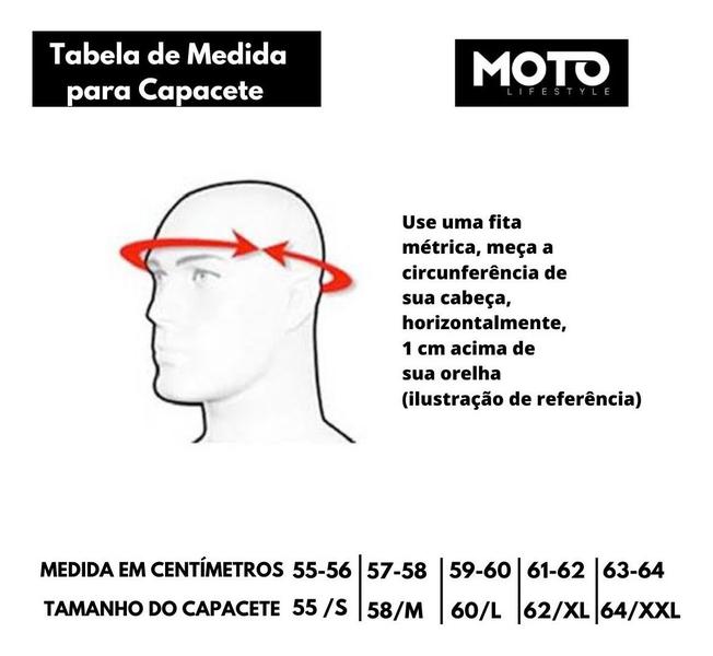 Imagem de Capacete Para Moto Integral Helt Street Street Polar Preto