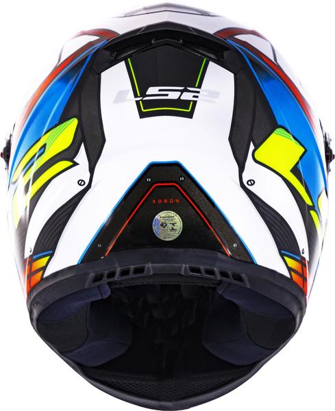 Imagem de Capacete para moto ls2 ff358 xdron neon orange