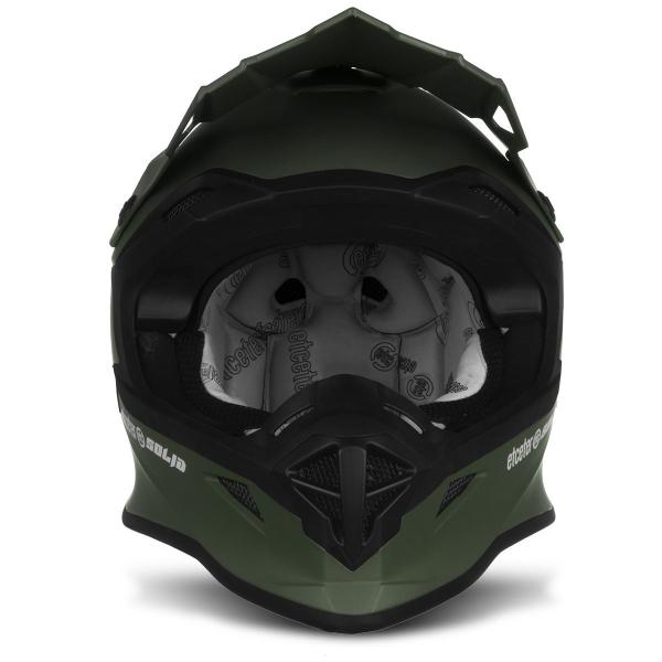 Imagem de Capacete Para Moto Masculino Feminino Fechado Esportivo De Motocross Trilha Etceter Solid Integral