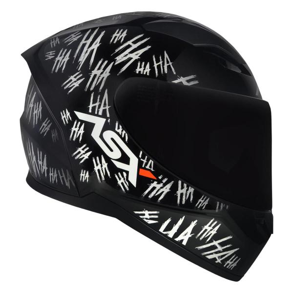 Imagem de Capacete Para Motociclista HAHA Novo Axxis ASX City Fun + Viseira Fumê Extra 