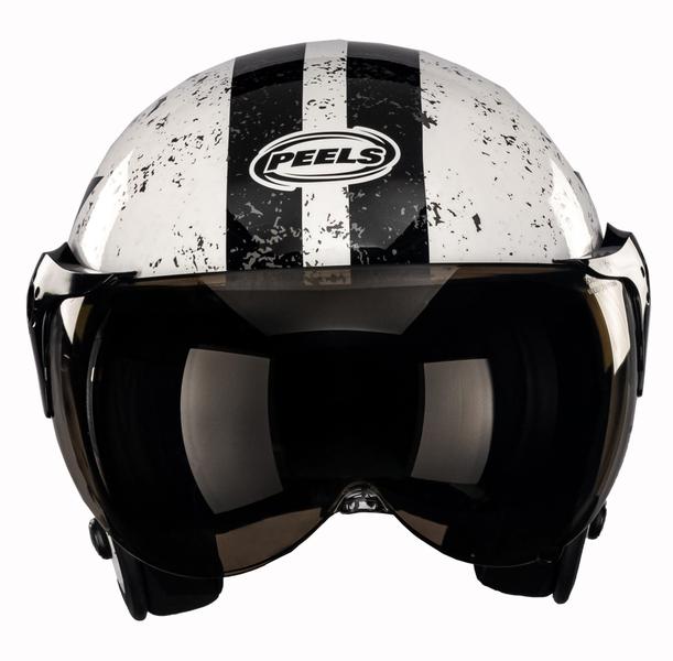 Imagem de Capacete Peels F21 Old Tank Branco Preto