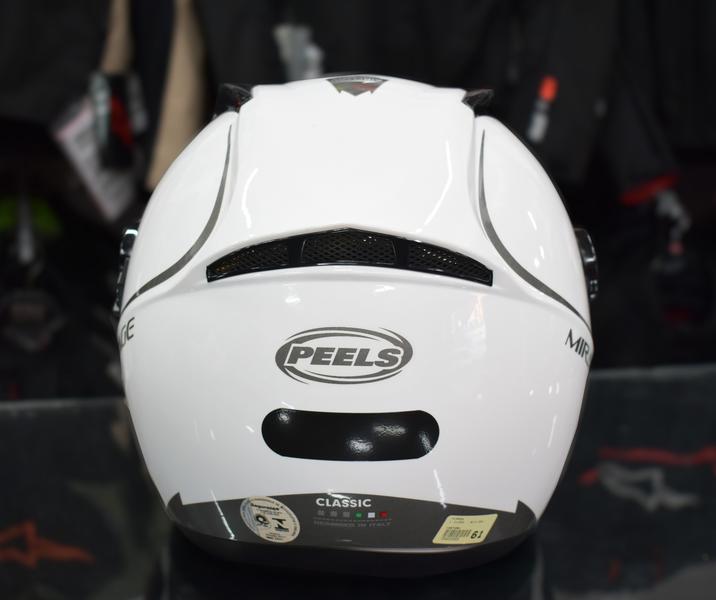 Imagem de Capacete Peels Mirage Classic Branco Brilho