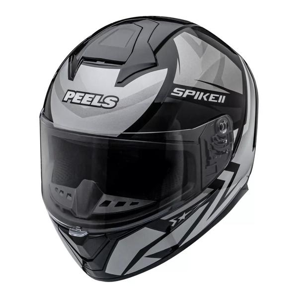 Imagem de Capacete Peels Spike II 1ST Preto Prata