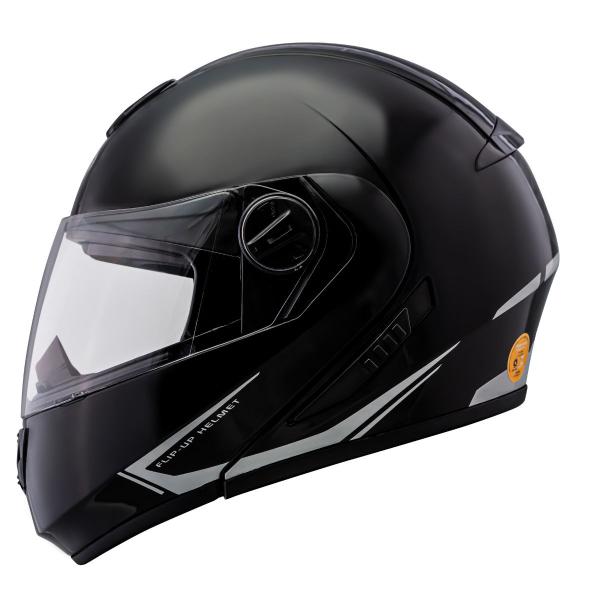 Imagem de Capacete Peels U-RB2 Classic Preto e Prata 