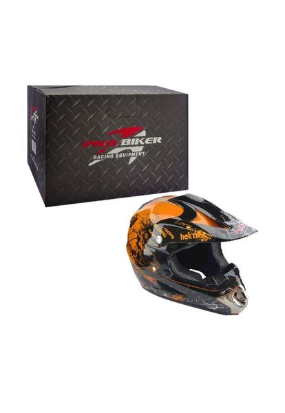 Imagem de Capacete Pro-Biker PRO-125 para bicicleta infantil Motocross