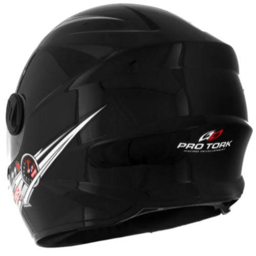 Imagem de Capacete Pro Tork Liberty Four Kids Infantil Preto 54