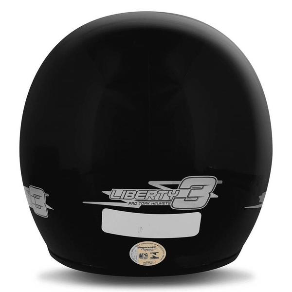 Imagem de Capacete Pro Tork Liberty Three Preto Tamanho 60 Pro Tork - CAP-31PT