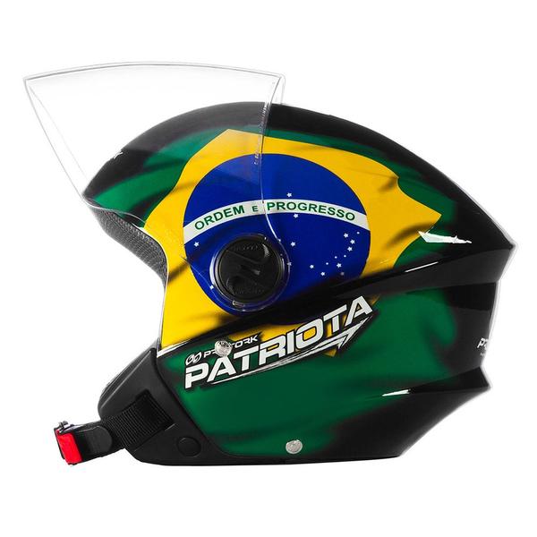 Imagem de Capacete pro tork new liberty three patriota brilhante