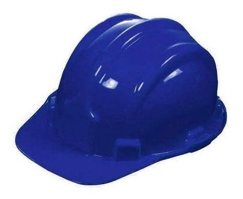 Imagem de Capacete Proteçao Epi Pedreiro Cor Azul