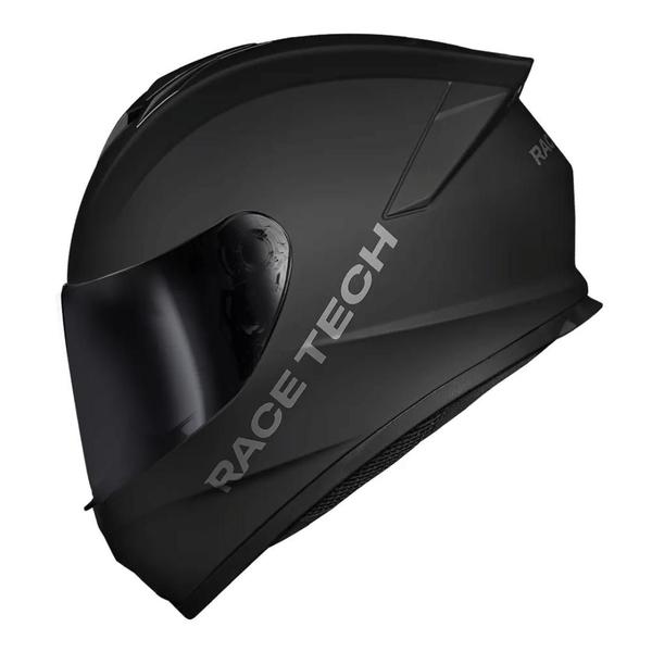 Capacete Race Tech Hit Monocolor Matte Black