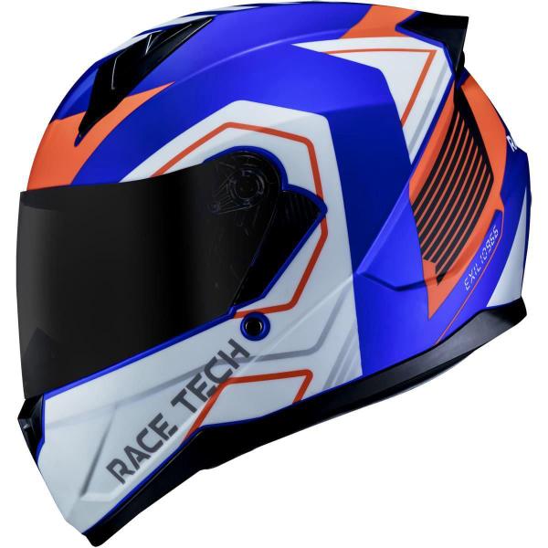 Imagem de Capacete Race Tech Sector Exilio Fosco ul E Laranja Taman