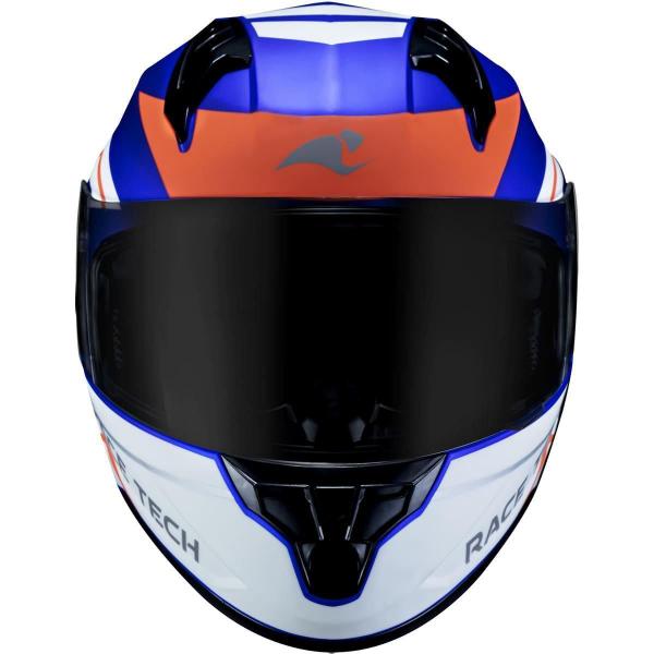 Imagem de Capacete Race Tech Sector Exilio Fosco ul E Laranja Taman