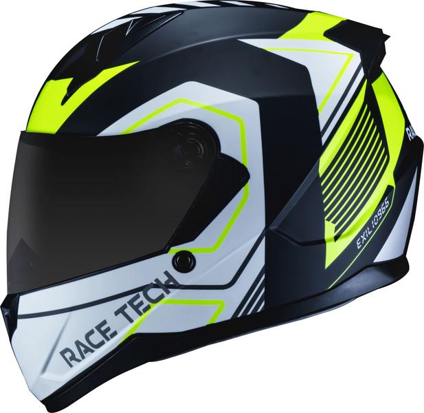 Imagem de Capacete Race Tech Sector Exilio Matte - Amarelo