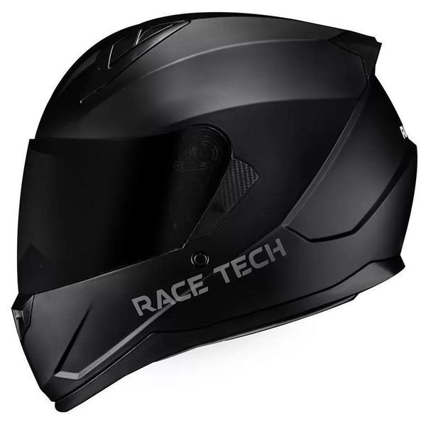 Imagem de Capacete Race Tech Sector Monocolor - Preto Fosco 