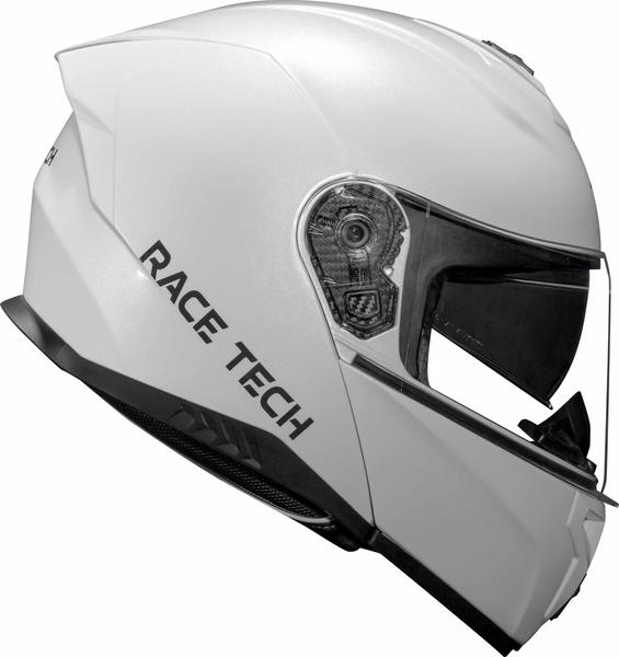 Imagem de Capacete Race Tech Signal Monocolor Branco Brilhante