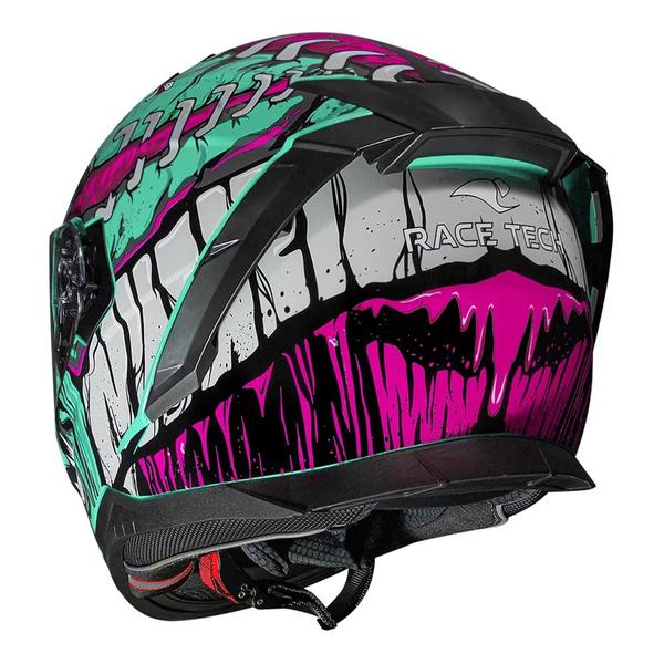 Imagem de Capacete Race Tech Volt Croc Aqua