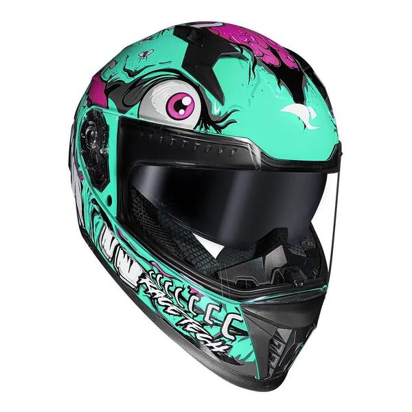 Imagem de Capacete Race Tech Volt Croc Aqua