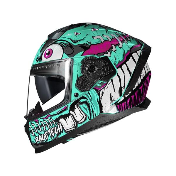 Imagem de  Capacete Race Tech Volt Croc Aqua