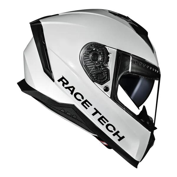 Capacete Race Tech Volt Monocolor Branco
