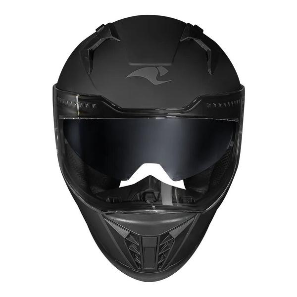 Imagem de Capacete Race Tech Volt Monocolor Preto Fosco Óculos interno