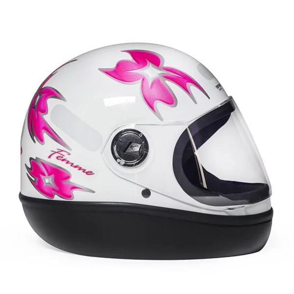 Imagem de Capacete San Marino Fórmula 1 Femme Moto Flor Integral