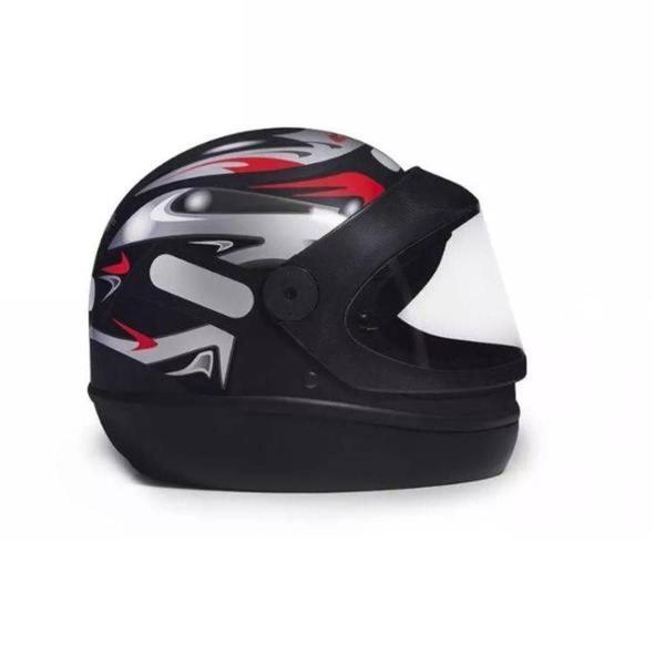 Imagem de Capacete San Marino Preto Fosco Masculino Moto Motoqueiro Motociclista Taurus Original