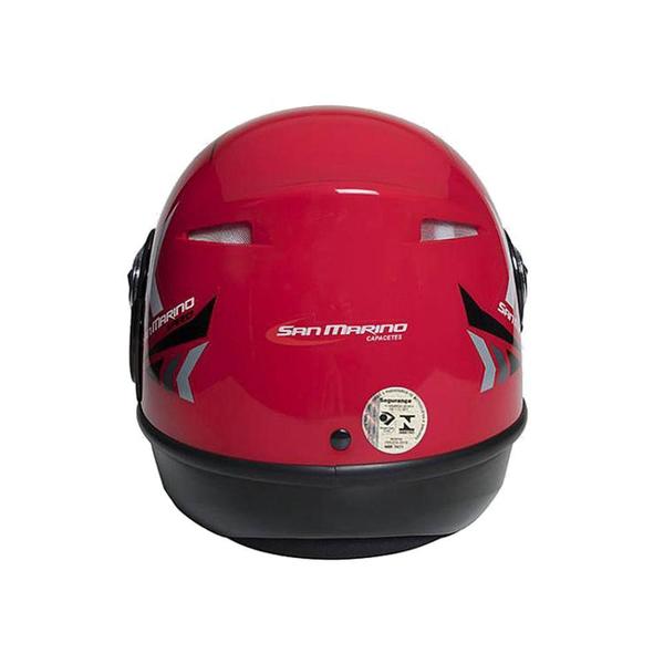 Imagem de Capacete San Marino Speed One Original Vermelho/Preto TAM 58 - Taurus