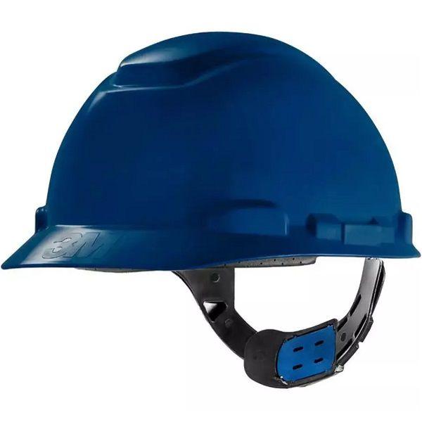 Capacete Segurança 3M H700 C/ Jugular Eletricista Engenheiro Azul Escuro Imagem de Capacete Segurança 3M H700 C/ Jugular Eletricista Engenheiro Azul Escuro