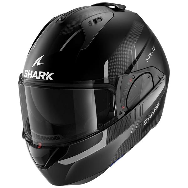 Imagem de Capacete shark evo es kryd matt kas preto fosco